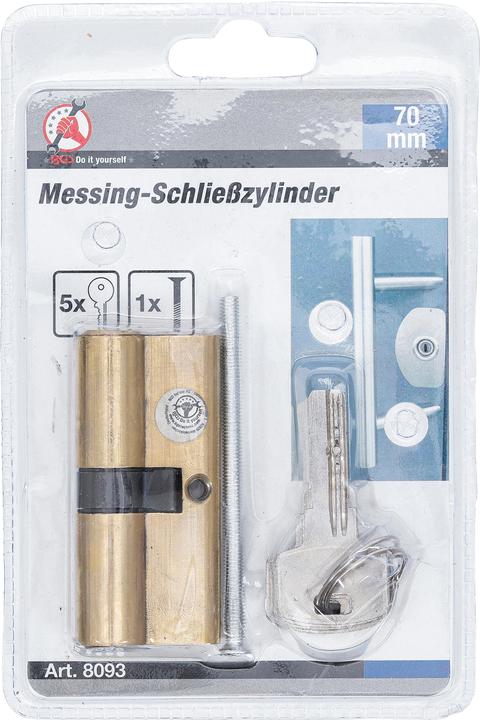 Actual product image BGS Brass Cylinder Lock 70 mm (Profile cylinder)