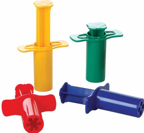 Produktbild Gowi Knetspritzen-Set mit 4 Schablonen