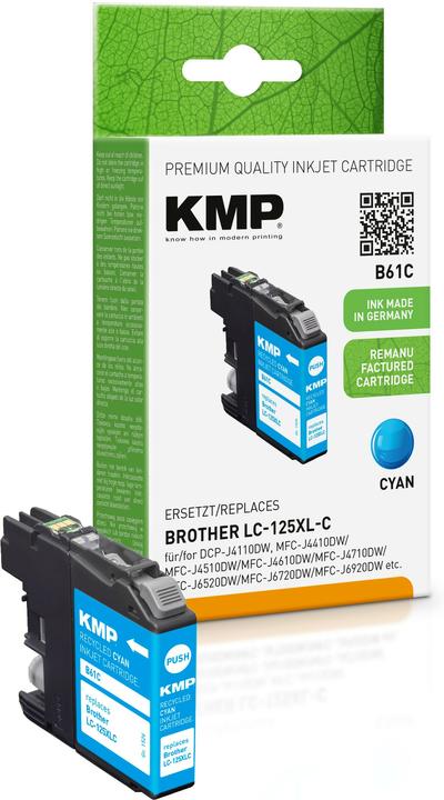 Image du produit KMP B61C - 12.2 ml - cyan - compatible - (C)