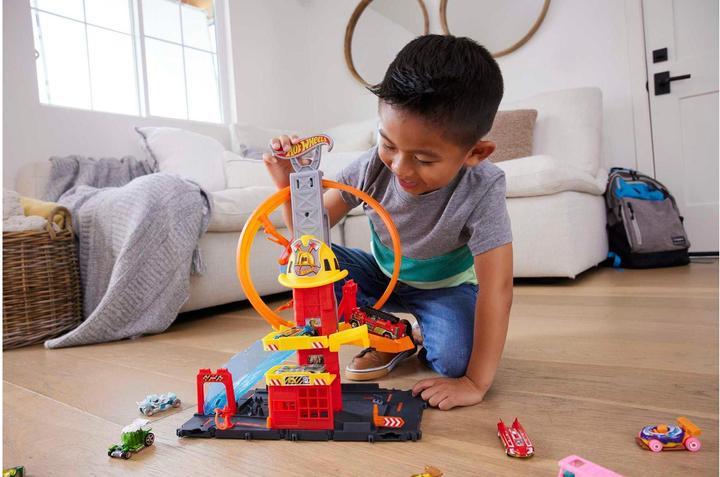 Produktbild Hot Wheels City Super-Looping Feuerwache