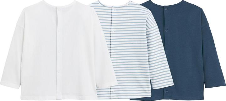 La Redoute Collections 3er-Pack Langarm-Shirts (60)