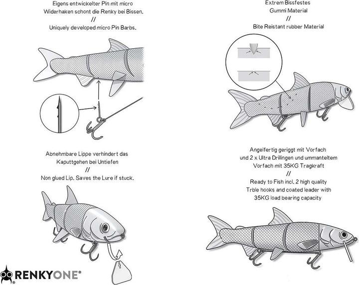Produktbild Fishing Ghost FishingGhost Renky One (25 cm)
