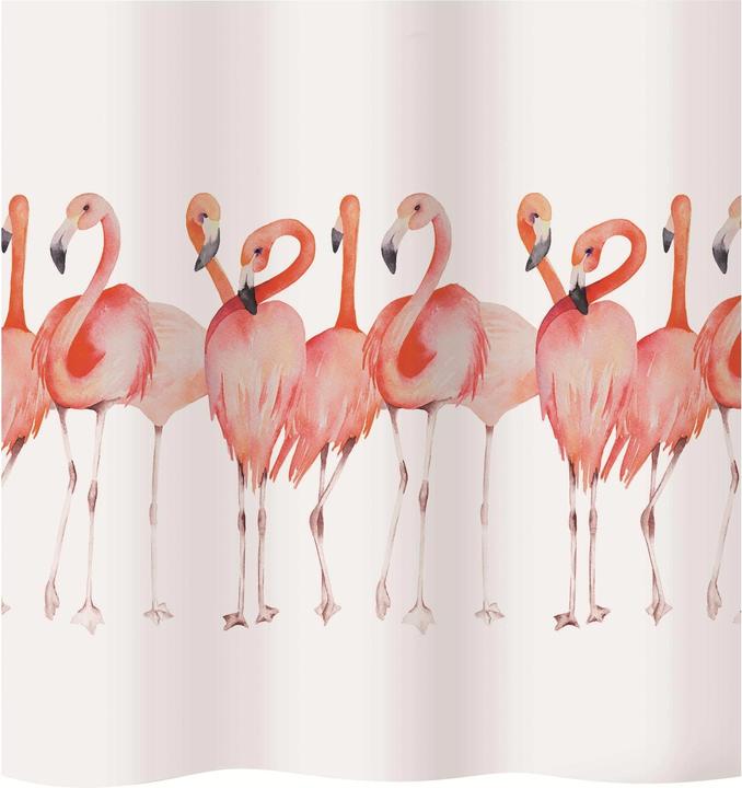 Actual product image Diaqua Shower curtain textile Flamingo (180 x 200 cm)