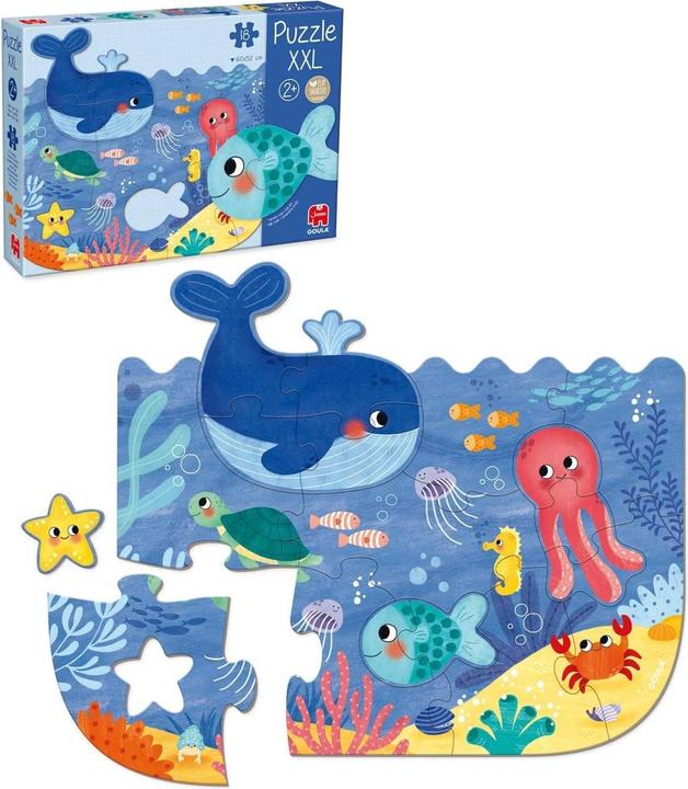 Produktbild Goula Puzzle XXL 13 Stücke Ozean (18 Teile)
