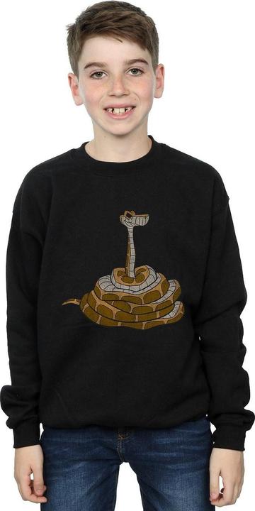 Actual product image Disney Boys The Jungle Book Classic Kaa Sweatshirt (116)
