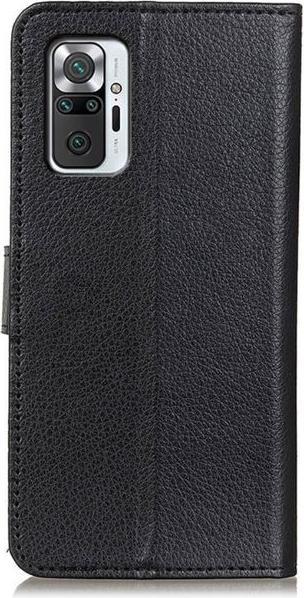 Actual product image MU Classic Litchi Leather Bookcover Series (Xiaomi Redmi Note 10 Pro)