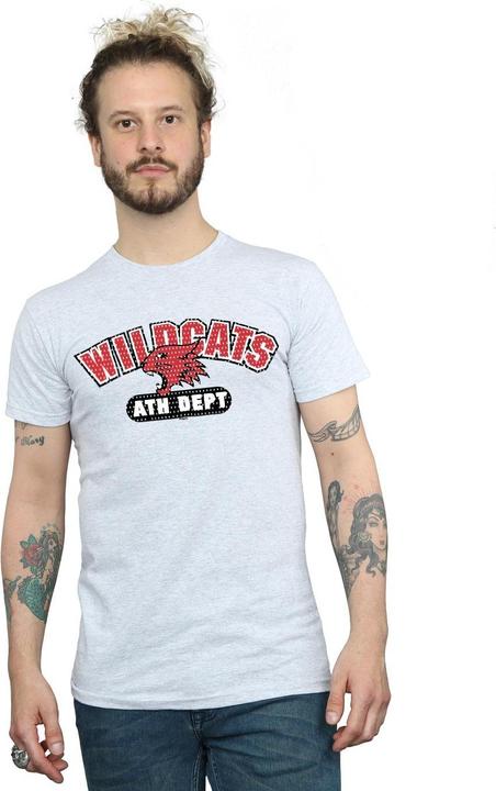 Image du produit Disney - T-shirt HIGH SCHOOL MUSICAL THE MUSICAL WILDCATS ATHLETIC - Homme (L)