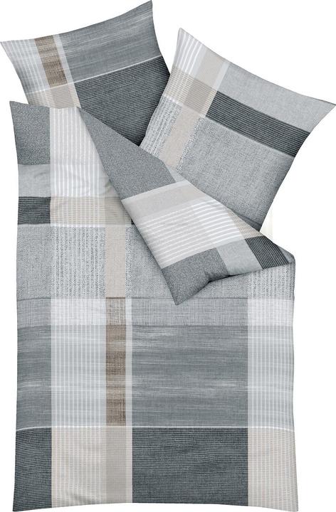 Actual product image Kaeppel Mako-Satin Bettwäsche Holiday schwarz (Bedding set, 160x210 cm + 65x100 cm)