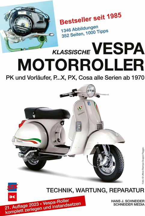 Immagine prodotto Klassische Vespa Motorroller (Tedesco, Sartoria, HansJ., 2023)