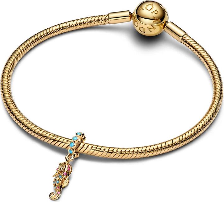 Image du produit Pandora Charm pendentif hippocampe (Métal, Plaqué or)