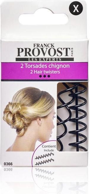 Image du produit Provost Épingle à cheveux spirale noire 6 u. 7 cm