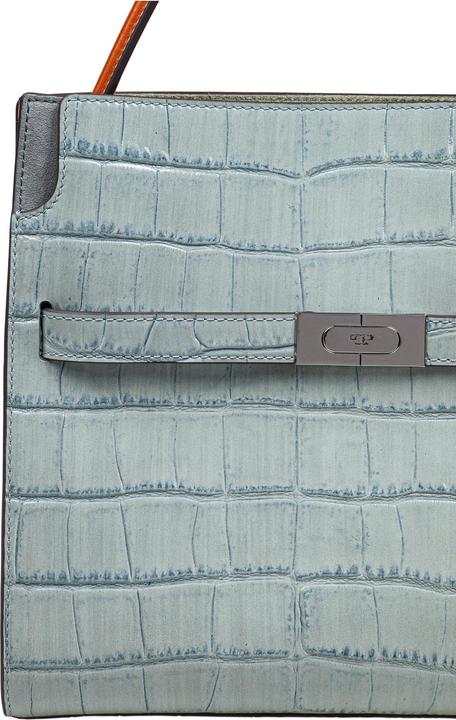 Produktbild Tory Burch lee small crocodile print leather bag