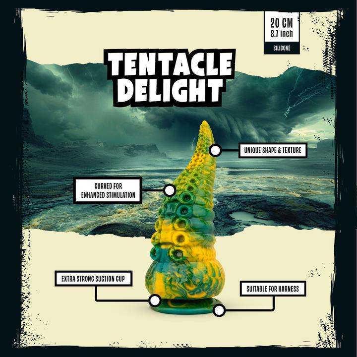 Produktbild Mythical Mates Tentacle Delight Grün & Gelb
