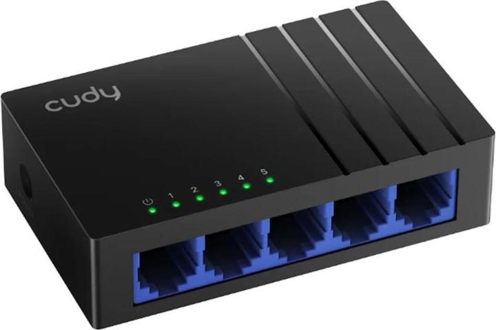 Image du produit Cudy GS105D switch réseau Gigabit Ethernet (10/100/1000) Noir (5 Ports)