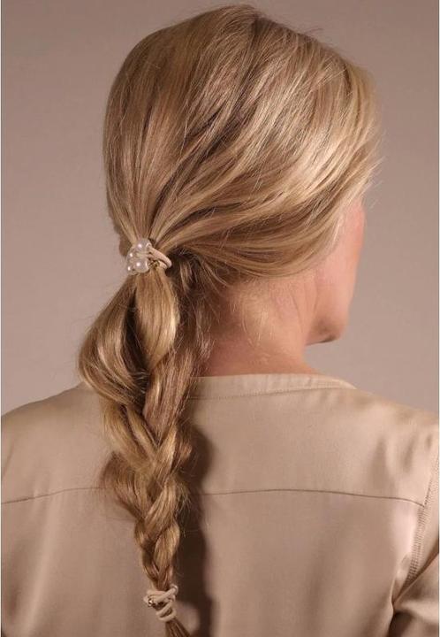 Produktbild Corinne World - Hair Tie Big Pearls Vintage (Haargummi)