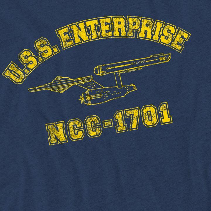 Actual product image Unisex Adult Enterprise Athletic T-Shirt (S)