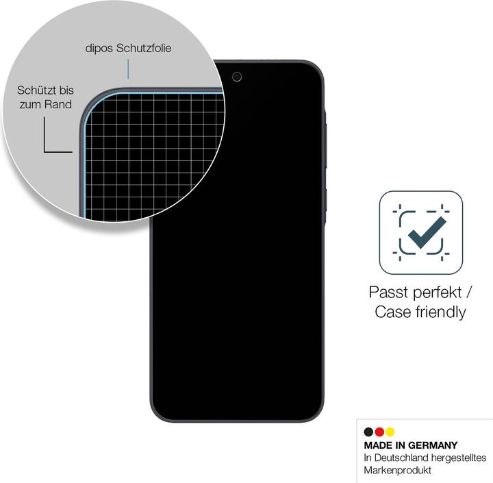 Image du produit Dipos Anti-Shock Film de Protection d’écran Anti-reflet (1 pièce(s), Samsung Galaxy A35)