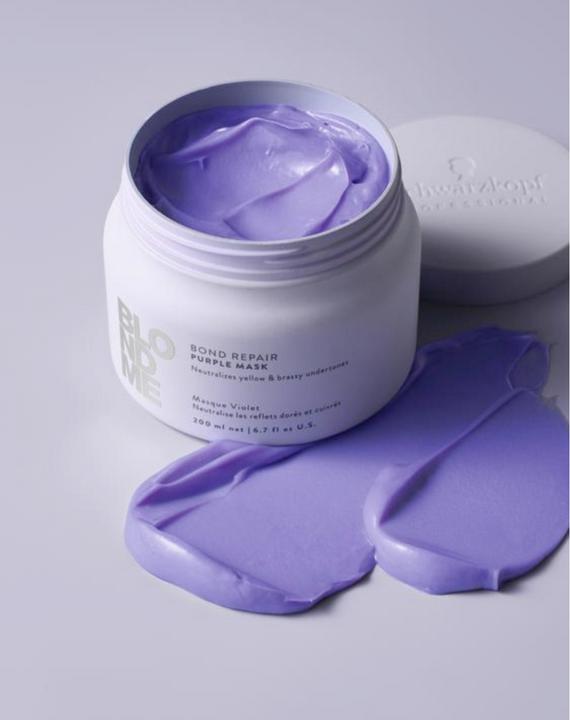Image du produit Schwarzkopf Professional BLONDME Bond Repair Lila Maske (200 ml)