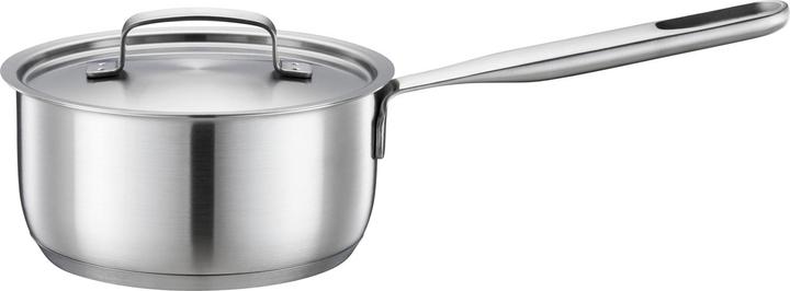 Fiskars All Steel Stieltopf mit Deckel, 1.5l (16 cm, Stielkasserolle, Edelstahl)