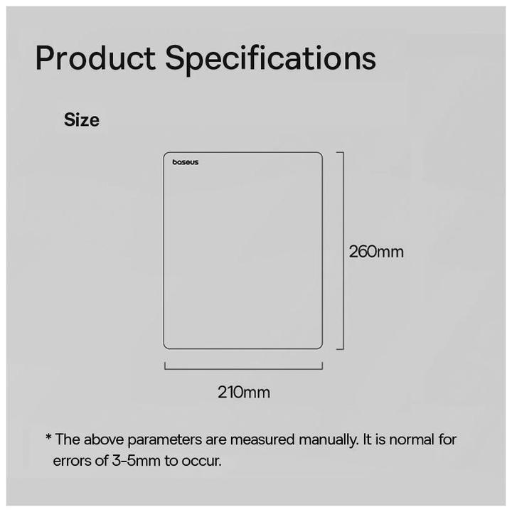 Image du produit Baseus tapis de souris (rose)