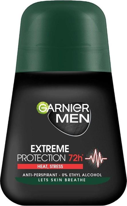 Image du produit Garnier Men Mineral Extreme Protection Heat. Déodorant à bille 72H Stress (Roll-on, 50 ml)