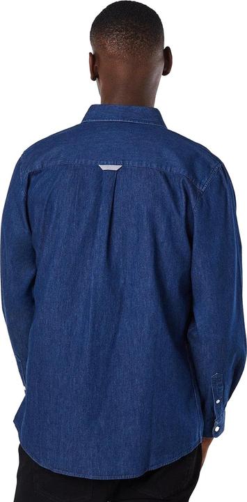 Actual product image Universal Textiles Mens Denim Long-Sleeved Shirt (M)