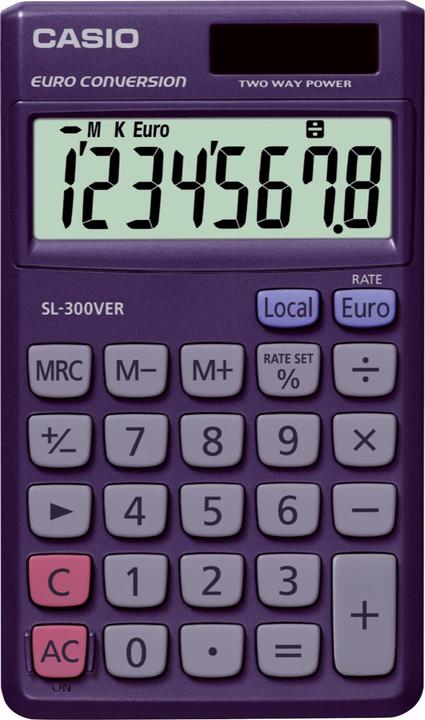Produktbild Casio Sl-300 Ver (Solarzellen, Batterien)