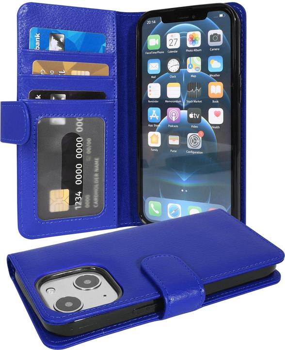 Produktbild Cadorabo 3 Kartenfächer Hülle (Apple iPhone 13 mini)