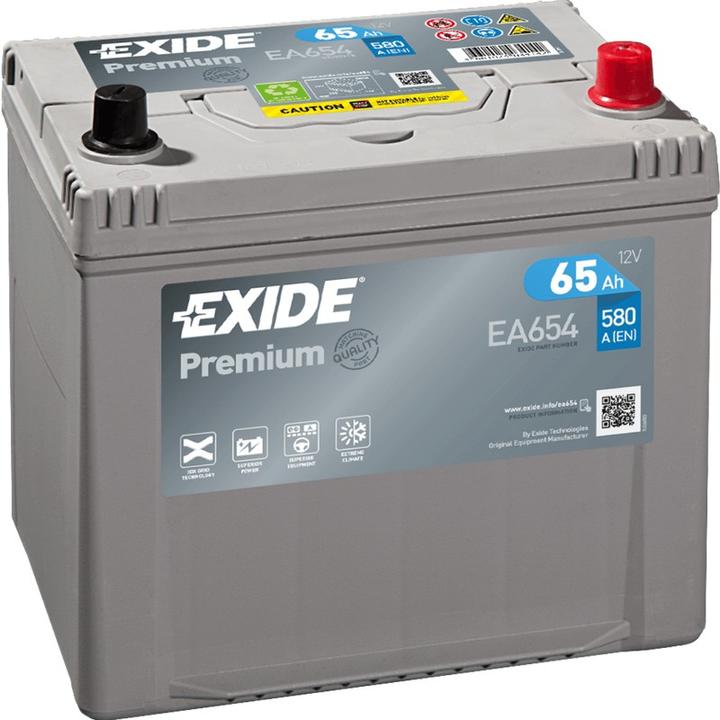 Produktbild Exide Ea654 (12 V, 65 Ah, 580 A)