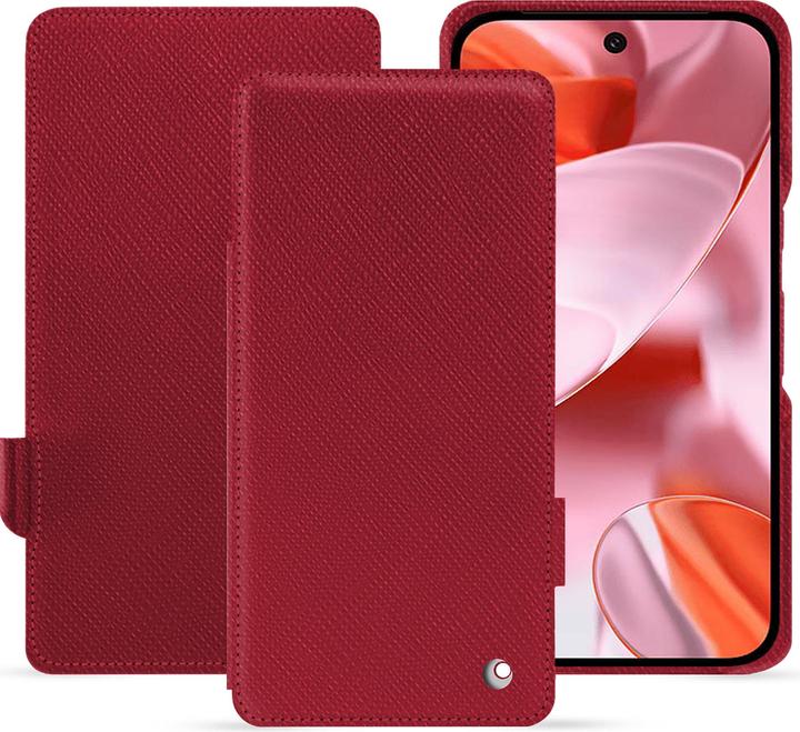 Actual product image Noreve Horizontal leather flap shell (Google Pixel 9)