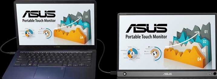 Produktbild ASUS ZenScreen Touch MB16AMT (1920 x 1080 Pixel, 16")