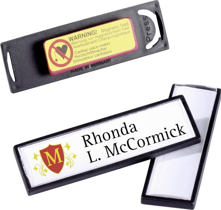 Image du produit Durable Badges nominatifs Clip-Card