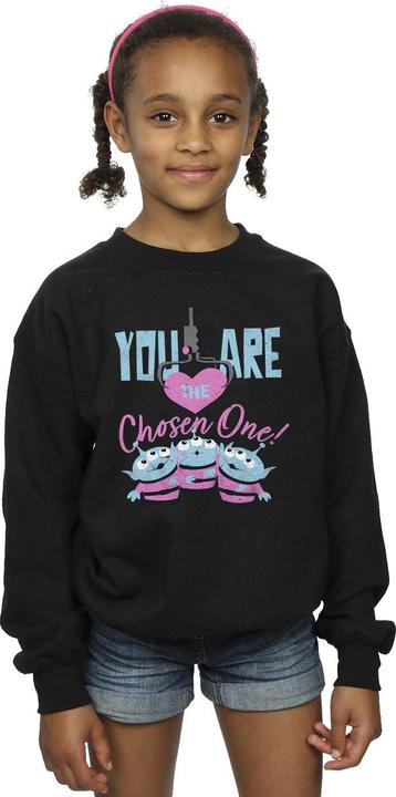 Actual product image Disney Girls Toy Story You Are The Chosen One Sweatshirt (140, 146)