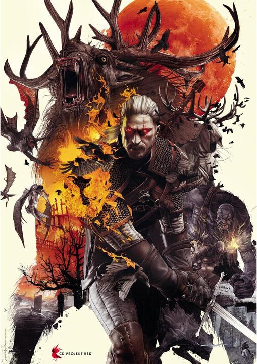 Actual product image GED The Witcher : Monsters - Puzzle 1000 Pezzi (1000 pieces)