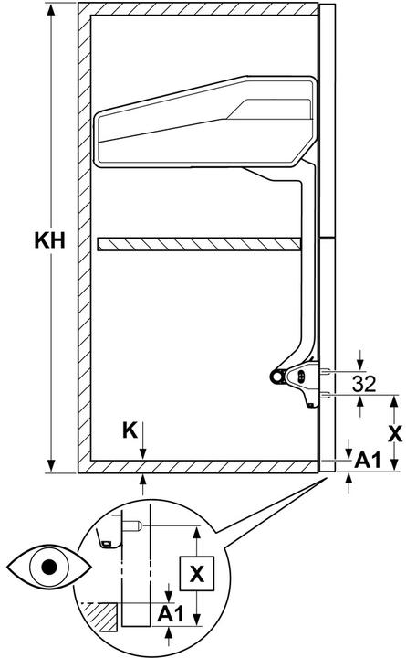 Produktbild Peka Metall Hochfaltklappe FREEfold (1 Stk.)