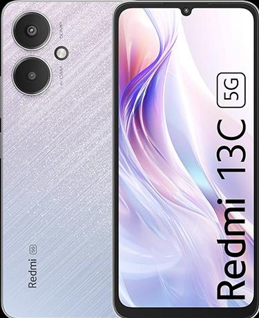 Actual product image Xiaomi Redmi 13C 5G (128 GB, Starry Silver, 6.74", Dual SIM, 50 Mpx, 5G)