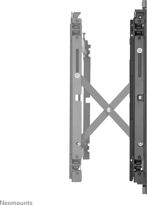 Produktbild Neomounts LED-VW1750BLACK ist eine Videowall-Wandhalterung für Flachbildschirme bis (Wand, 55", 35 kg)