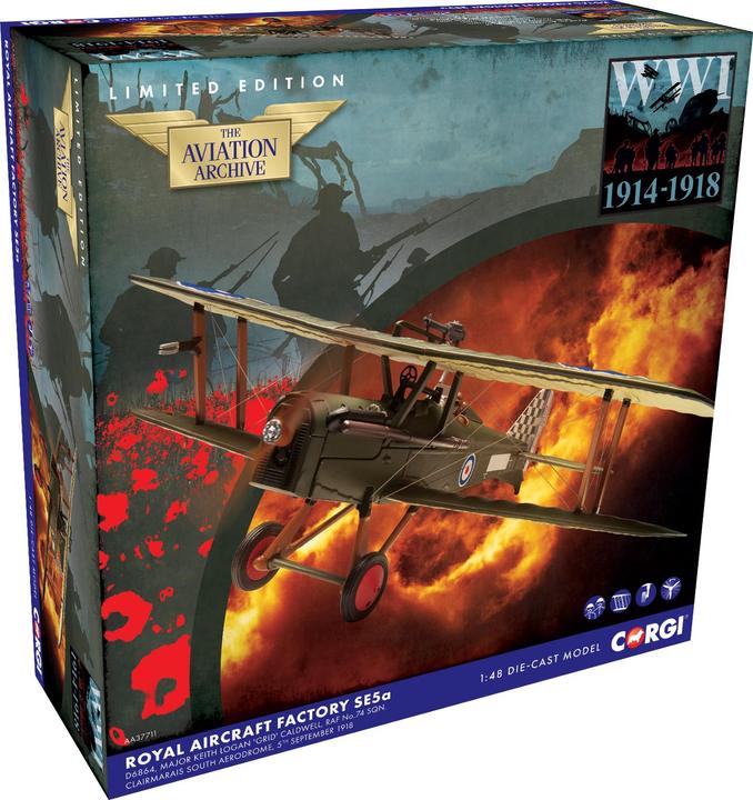 Image du produit Corgi SE5a Maj Keith Logan Caldwell RAF septembre 1918
