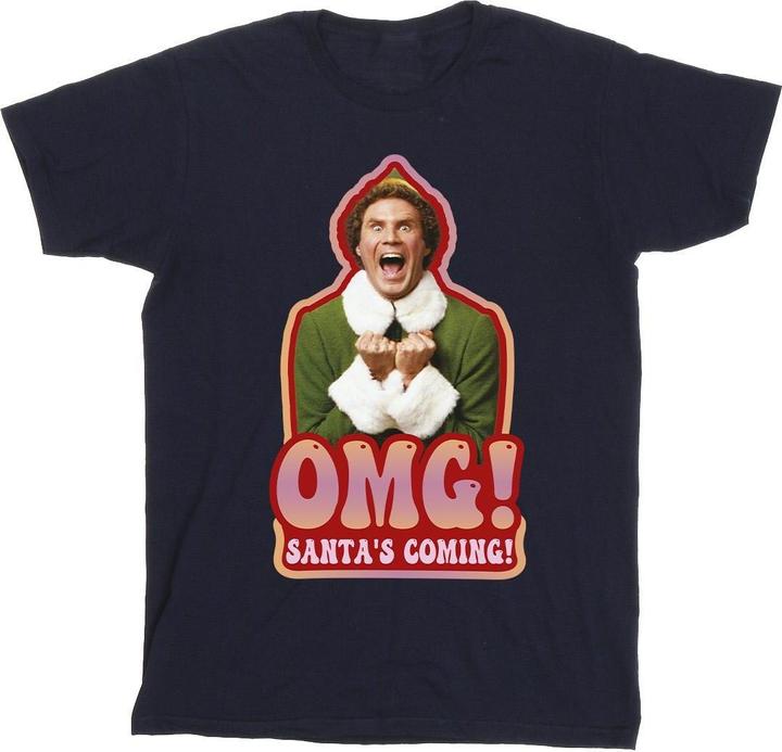 Produktbild Elf Santa's Coming TShirt (M)