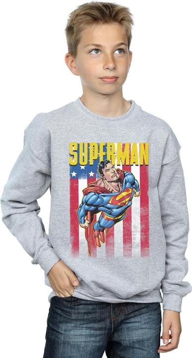 Actual product image Boys Superman Flight Sweatshirt (140, 146)