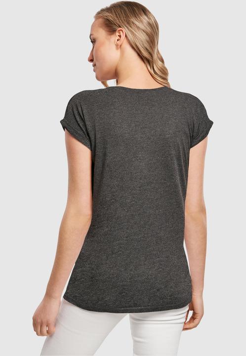 Actual product image Merchcode Ladies Pizza Comic Extended Shoulder Tee - 116357 (S)