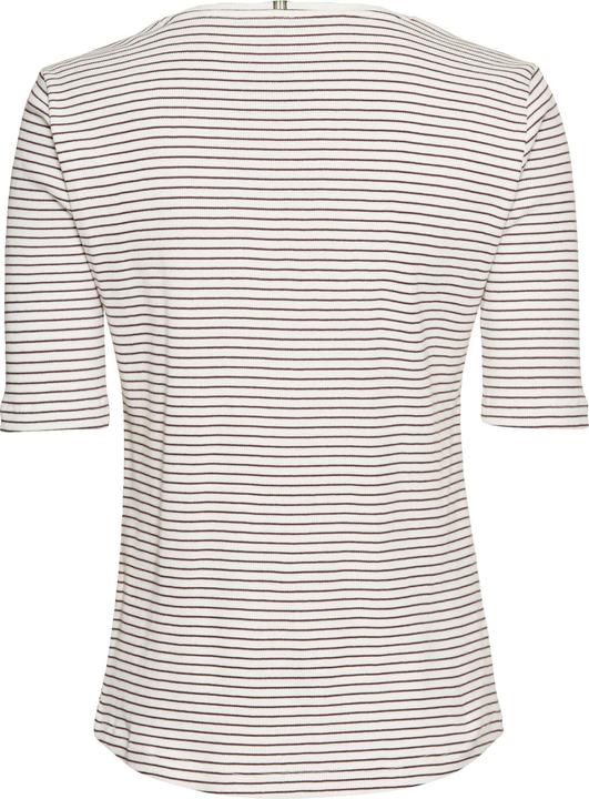 Produktbild Camel Active Gestreiftes Rundhals T-Shirt aus reiner Baumwolle (XL)