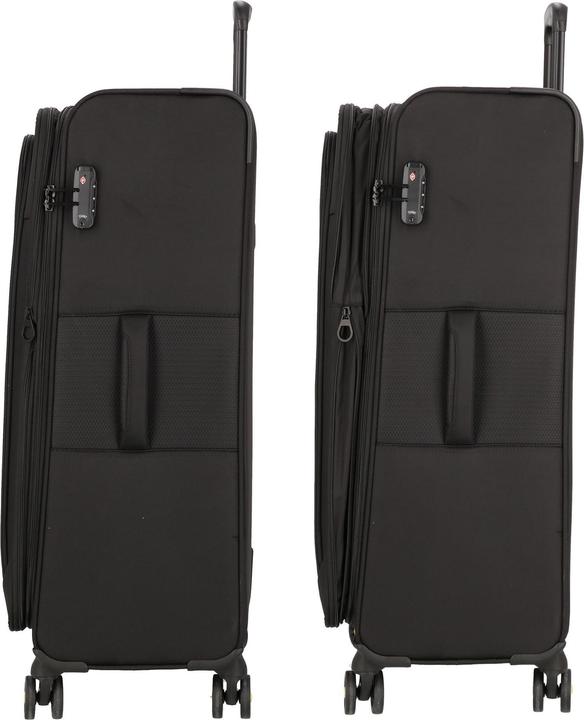 Image du produit D&N Travel Line 9704 4 roues Trolley L 78 cm avec soufflet extensible (107 l, L (90 - 115l))
