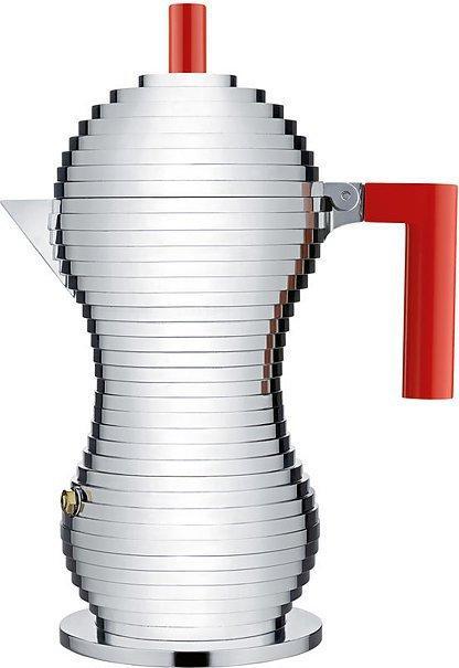 Actual product image Alessi Pulcina espresso machine suitable for induction (6 T.)