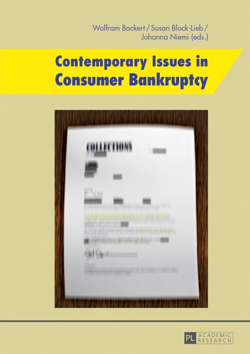 Actual product image Contemporary Issues in Consumer Bankruptcy (Wolfram Backert, Johanna Niemi, Susan Block-Lieb, 2013)