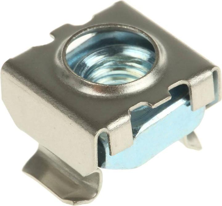 Actual product image Rittal M6 cage nuts, pack of 50