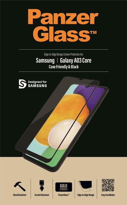 Image du produit PanzerGlass Case Friendly (1 pièce(s), Samsung Galaxy A03 Core, Samsung Galaxy A13 5G, Samsung Galaxy A04S)
