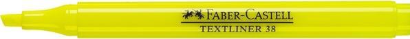 Produktbild Faber-Castell Textmarker 38 Stiftform (Gelb, 5 mm, 1 x)