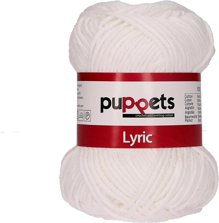 Actual product image Crochet yarn Puppets Lyric (70 m)