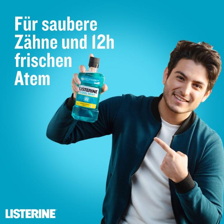 Produktbild Listerine Mundspülung Cool Mint (600 ml, Mundspülung)